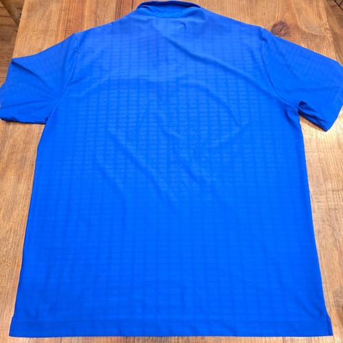 Camisa Polo Robert Trent Jones Oceanfront Nike Golf Tour Performance Dri Fit Azul - Imagen 7 de 8