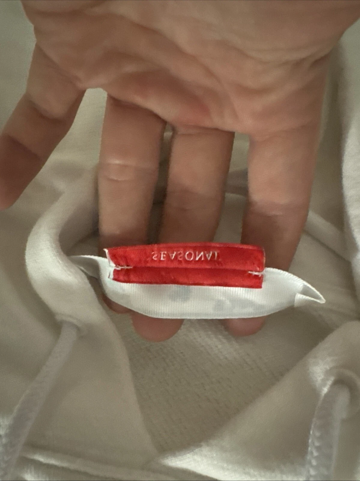 OFF WHITE felpa con cappuccio off white piccola