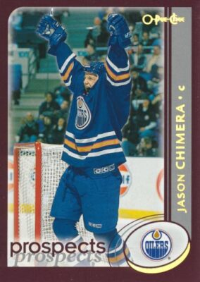 2002-03 O-Pee-Chee Gold Foil #267 JASON CHIMERA - Edmonton Oilers