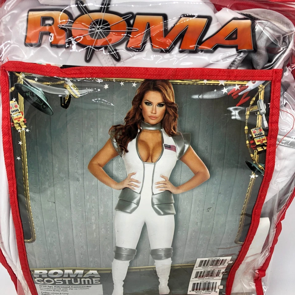 Nuevo Disfraz Sexy Comandante Astronauta Roma - Talla M Foto 2 de 4