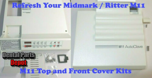 Midmark M11 Replacement Top and Door Cover Kits (Red Display)(MIK195 and MIK197)