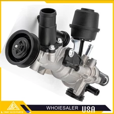 New Water Pump For 14-18 Mercedes Benz CLA250 GLA250 2.0L Complete High Quality