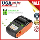 GOOJPRT PT-210 Portable Thermal Printer Handheld 58mm Receipt Printer O8U8