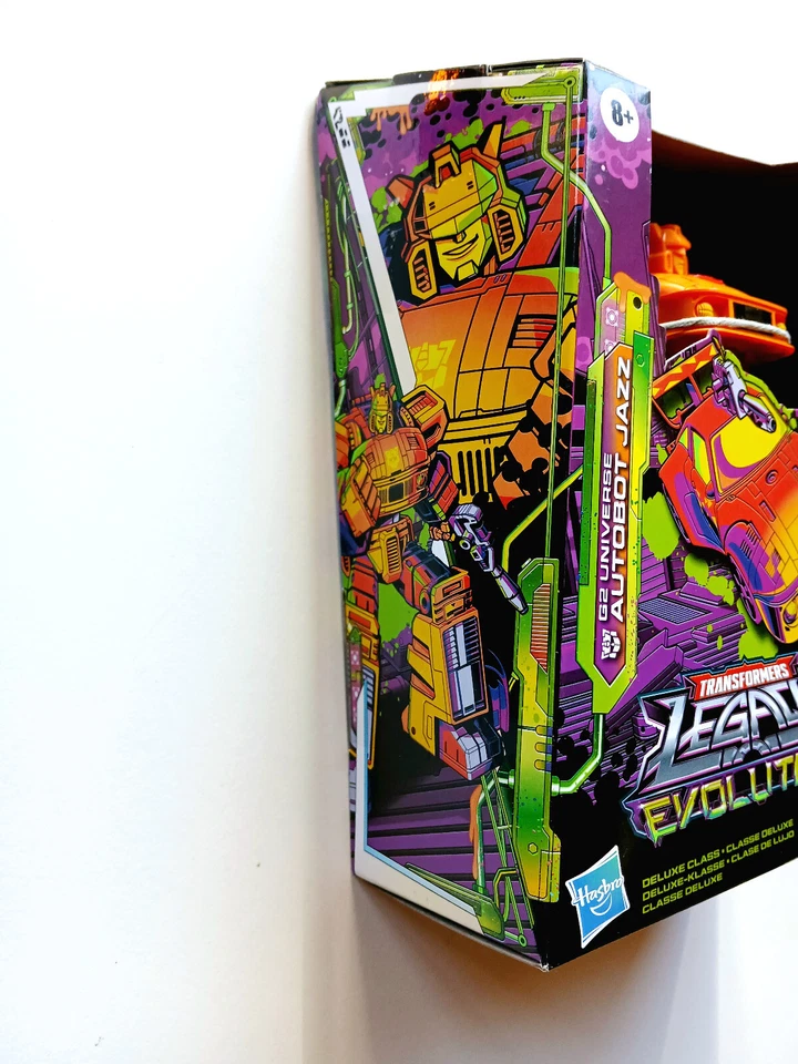 Figurine Transformers Legacy Evolution Autobot Jazz G2 Universe Hasbro - Photo 3/4