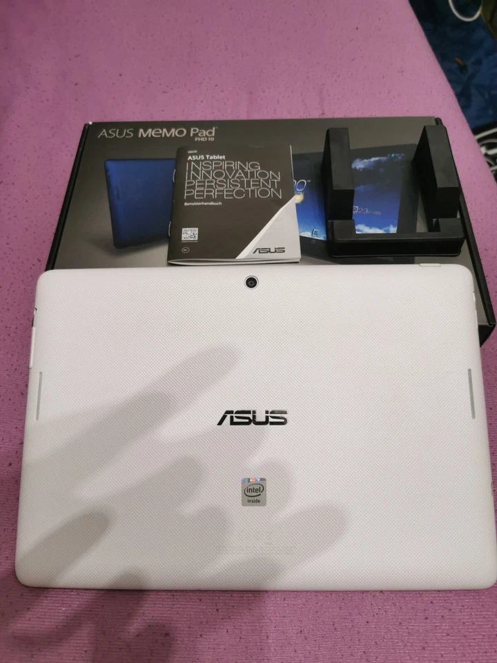 Asus MeMo Pad FHD10 Weiß ME302C 16GB 10,1" WiFi ONLY 0048 - Bild 3 von 4
