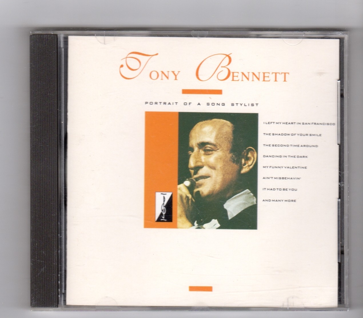 (IL814) Tony Bennett, Portrait Of A Song Stylist - 1989 CD
