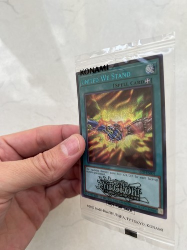 Yu-Gi-Oh! United We Stand - Secret Blue SBPR-EN001 - SEALED - Picture 5 of 13