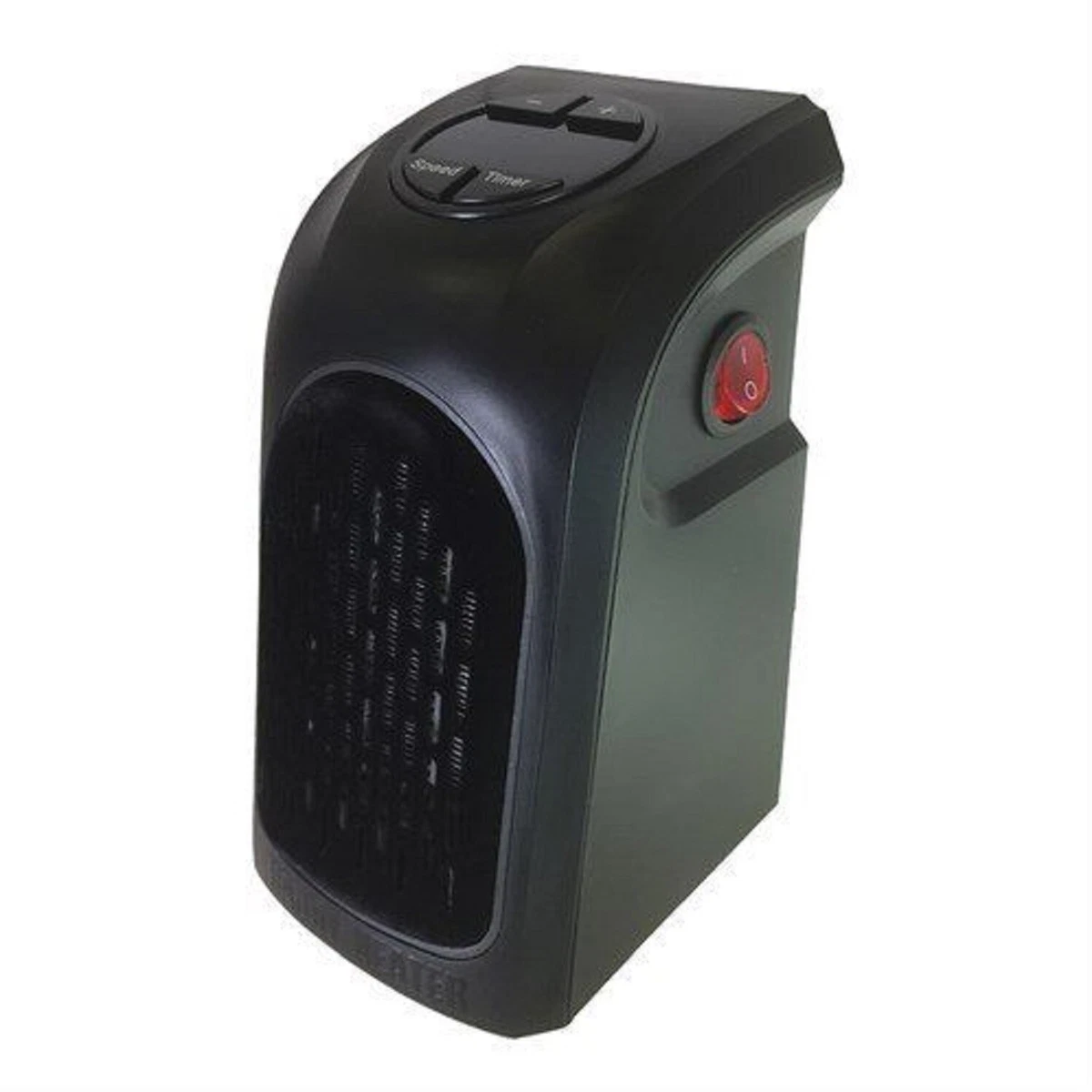Small Quiet Fine elements Portable Electric PlugIn Fan Heater Small Room  Heater | eBay