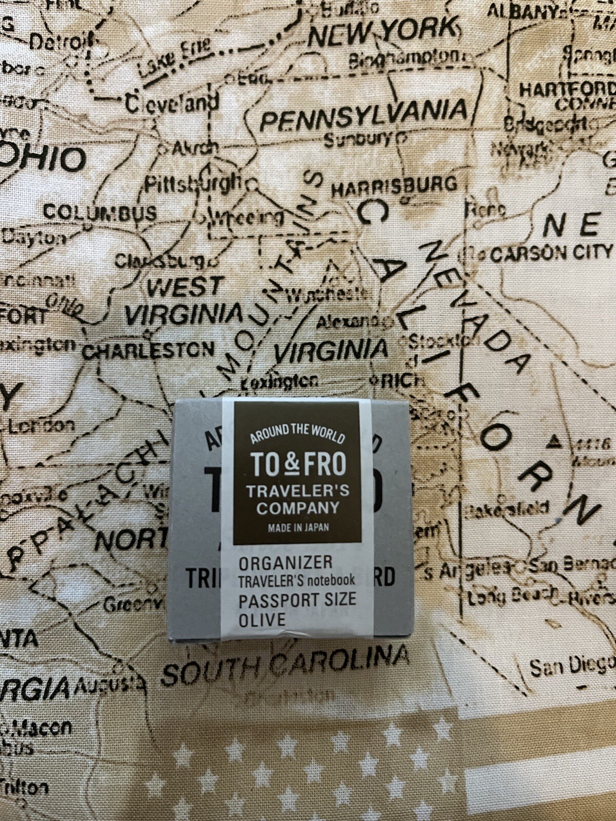 TO&FRO Traveler’s Company/Notebook Traveler’s Organizer/Passport/Olive