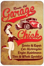 Route 44 Garage sign Metal funny man cave house decor A275