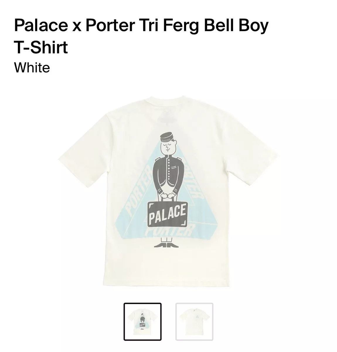 Palace X Porter T Shirt Size XL | eBay