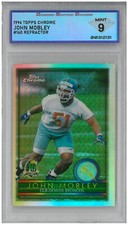 1996 Topps Chrome JOHN MOBLEY #160 Refractor 💎 DSG 9 Mint