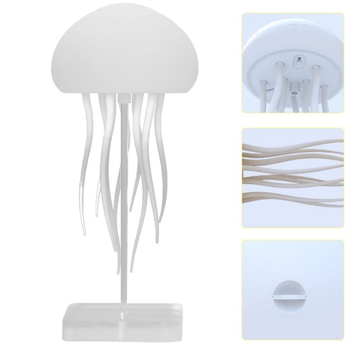 LED Jelly Fish Light Lamp Voice Control LED Floating Jellyfish Lamp Rechargeable - Picture 4 of 12