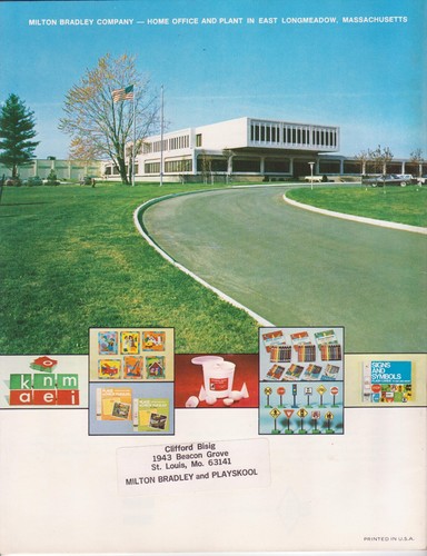 Vintage 1975 Milton Bradley and Playskool color Catalog - Picture 2 of 3