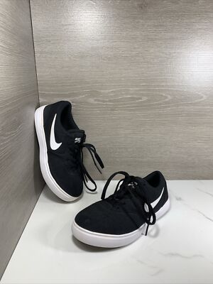 Nike Check Canvas SB Low Black - 905371-003 - 13C - Youth Shoes Rare HTF