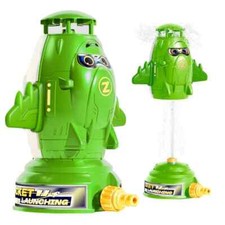 WQH Water Sprinkler Rocket For Kids   Summer Toy 360 