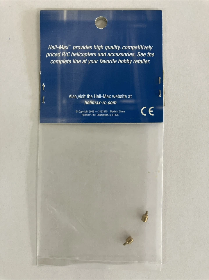 NEW Heli-Max HMXE8546 Flybar Weight/Paddle Mount Novus FP R/C RC Helicopter Part - Image 2 of 2