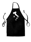 Italy Silhouette - Unisex Kids Apron - Italian Country Gift Born Rome Travel