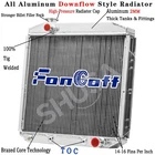 4 Row Aluminum Radiator fit 1953-1956 Ford F100 F250 F350 Chevy V8 HOT