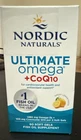 Nordic Naturals Ultimate Omega + CoQ10 Exp: 05/2028+ On Sale!
