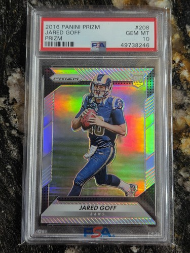 Jared Goff [Prizm] #208 2016 Panini Prizm card