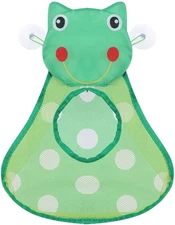 Baby Bath Toys Mesh Bag Kids Bathroom Toy Storage Bag Duck Frog Suction Cups Toy