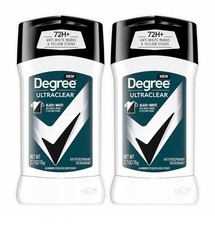 Degree Men Ultraclear Antiperspirant Deodorant Black White, Twin 2 Ct, 72-Hr D
