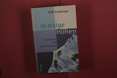 417661 Jon Krakauer IN EISIGE HÖHEN Piper Verlag Das Drama am Mount Everest HC