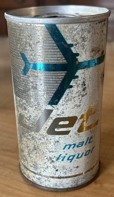 Vintage JET MALT LIQUOR 12oz. Empty Steel Can, Packed By WESTMINSTER BREWERY