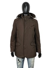 Trussardi Giubbotto Uomo Cappotto con Cappuccio Taglia 52 ( XL )
