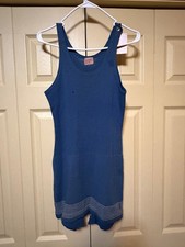 ANTIQUE VINTAGE NEPTUNES DAUGHTER WOOL SWIM SUIT SWIMMING POOL BEACH WEAR RETRO