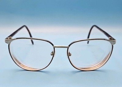 Pappagallo Frames Only 1M 54 16 Gold/Demi Amber EyeGlasses Japan Oversize