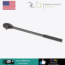 1/2" DRV Long Handle Classic Pear Head Ratchet 16"-BLK Oxide