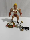 Vintage 1986 MOTU Flying Fists He Man Action Figure Complete Excellent Condition