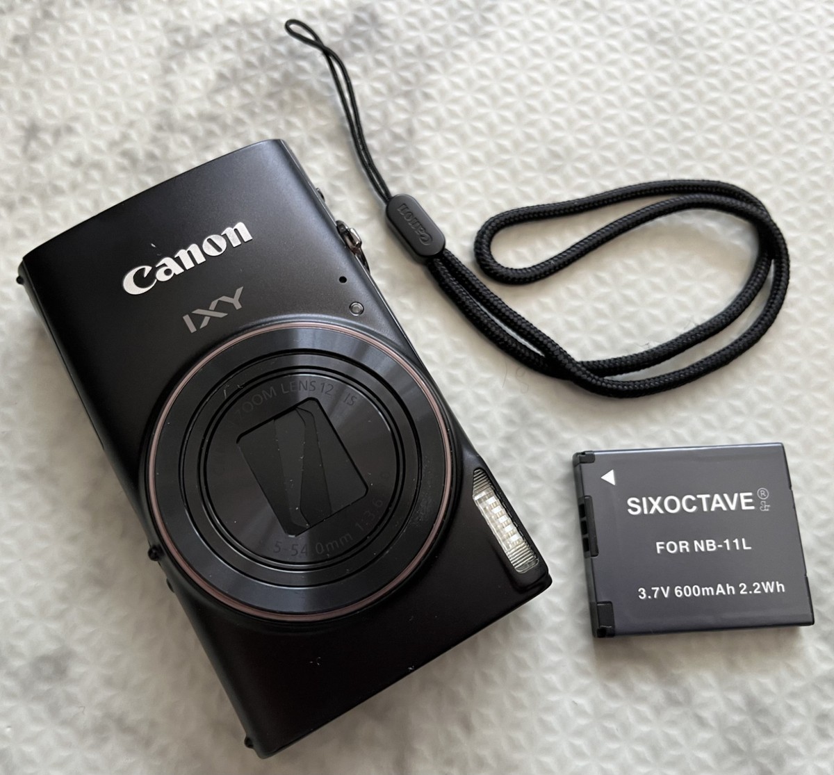 Canon IXY 650 Black Digital Camera IXUS 285 HS WiFi Excellent 