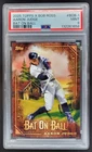 2025 Topps X Bob Ross The Joy of Baseball Aaron Judge Bat on Ball PSA 9 JE4