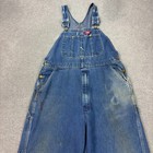 Dickies Latzhose Erwachsene 38x32 blau Latzhose Latzhose Denim Arbeitskleidun...