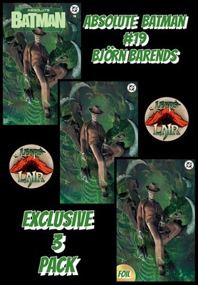 Absolute Batman #19 Björn Barends Trade, Virgin & Virgin Foil (3PK)| 1st
