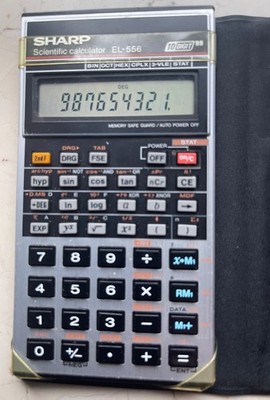 SHARP Scientific Calculator EL-556 - 10 Digit 99 -