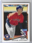 2014 TOPPS UPDATE GEORGE SPRINGER ROOKIE RC #US-10