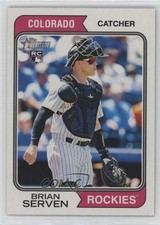 2023 Topps Heritage SP Brian Serven #463 2f9