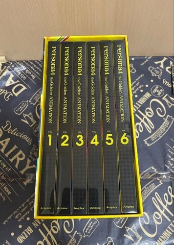 Persona 4 The Golden Animation Complete Blu-ray Box 6 Full Set with Case Used