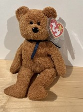 Ty Beanie Babies Fuzz the Bear 1999 with Tags, Retired