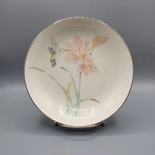 Crowning Touch Collection Hummingbird and Flower Bowl with Hanger