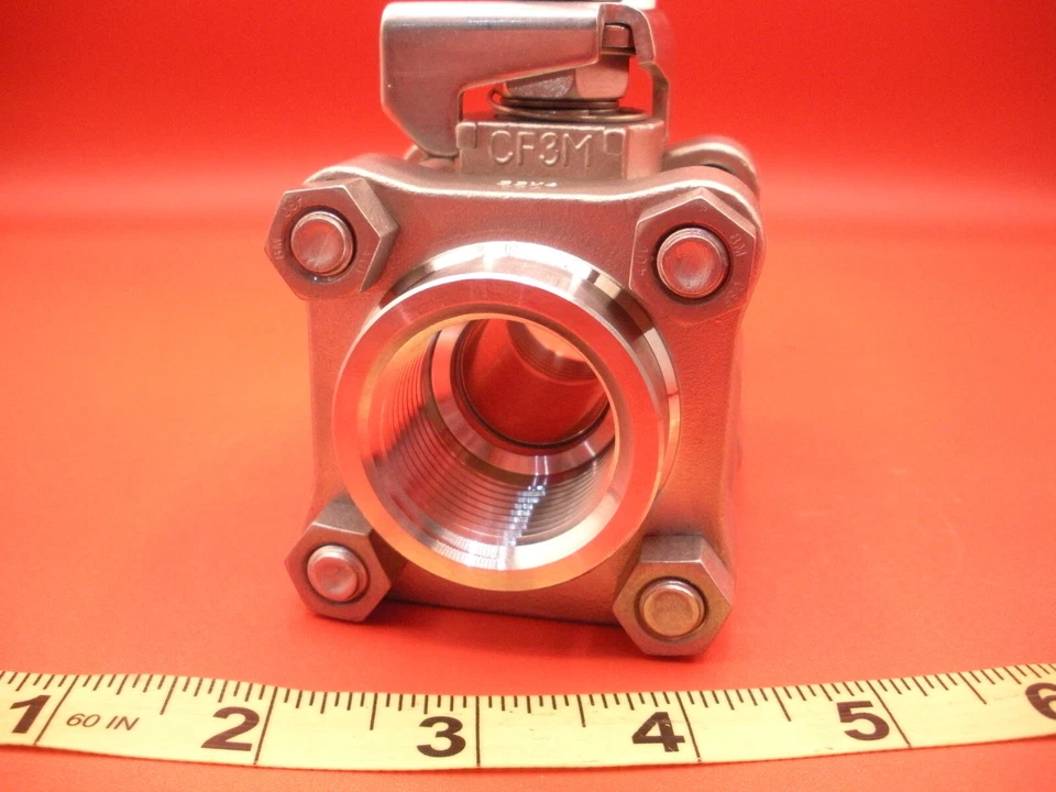 Swagelok SS-65TF16 шаровой клапан из нержавеющей стали 3 шт. 60 Ser PTFE 1 «FNPT новый Nnb - Изображение 3 из 4