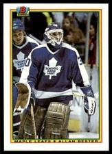 1990-91 Bowman Allan Bester Toronto Maple Leafs #154