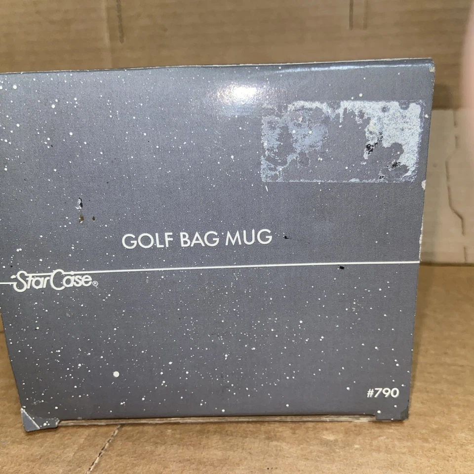 Star Case 3D Hand Painted Golf Bag Coffee Mug - Image 2 of 4