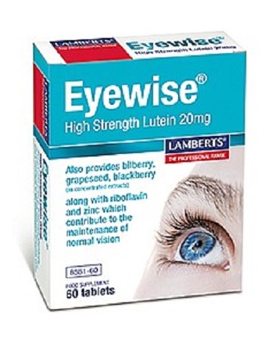 Lamberts Eyewise Tablets (60) BBE 03/2027