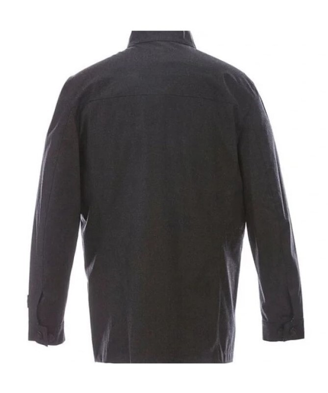 New Daniel Cremieux Signature Loro Piana Field Coat Charcoal