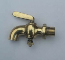 NEW BRASS WATER DRAIN TAP 1/4" BSP FOR LISTER D STATIONARY ENGINE OTHERS 30002